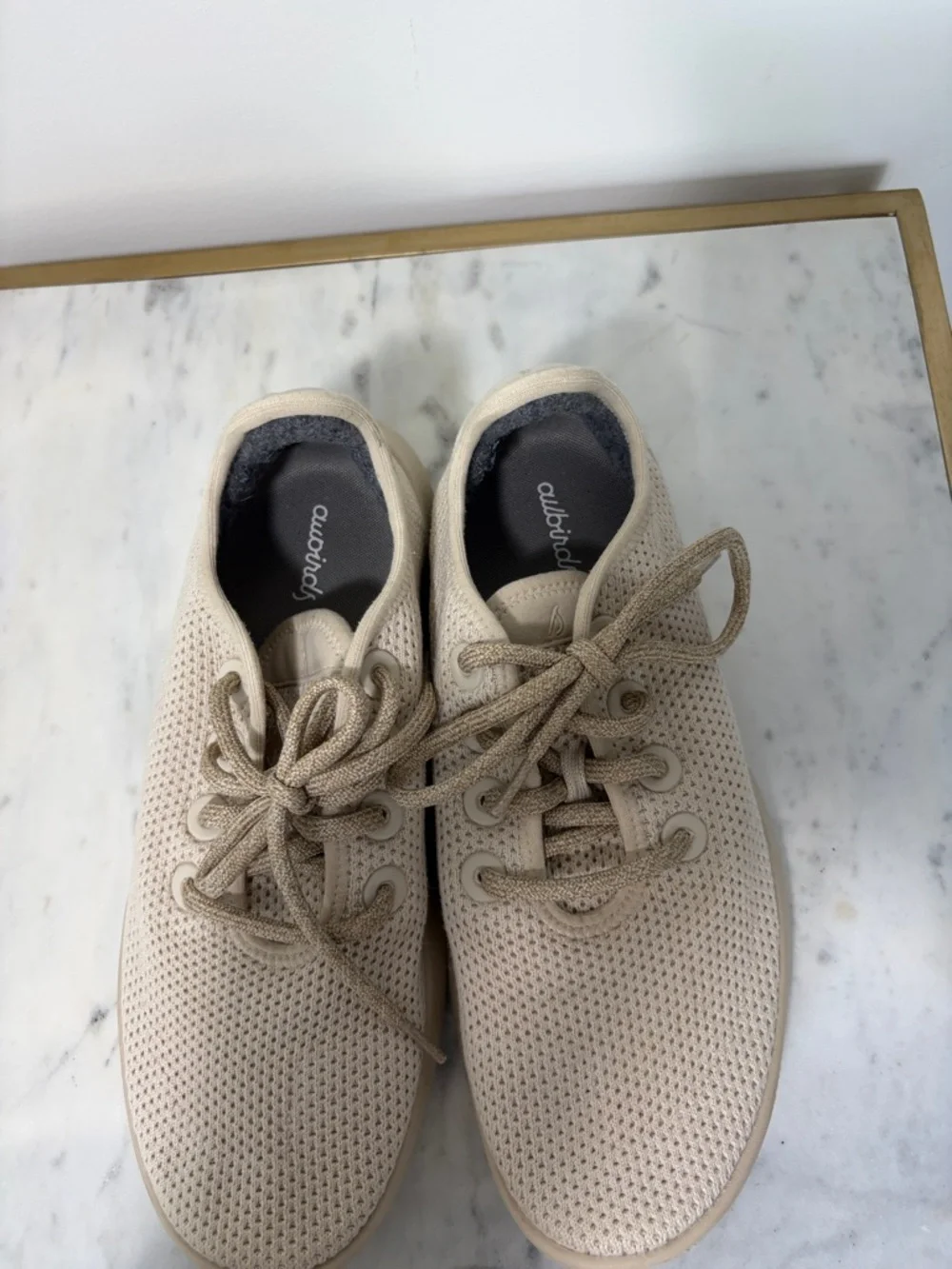 Allbirds Women's Tree Runners Sz 8 (W) - Beige/Cream